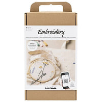 kit de broderie pentru incepatori flori ro cch970851