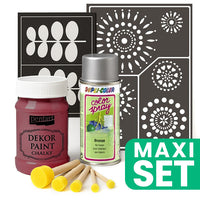 kit pentru renovarea mobilei cu vopsea spray argintie cardinal red ro wqx100renkac