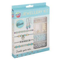 Kit creativ pentru realizarea bijuteriilor – albastru