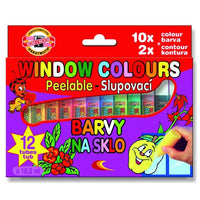 koh i noor 12x10 ml set de vopsele decojibile pe sticla ro khn9739012003ks