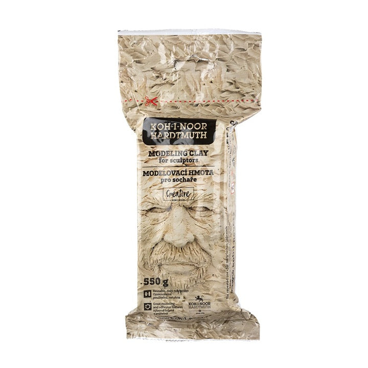 koh i noor argila de modelare pentru sculptori ocru 550 g ro khn13169800000