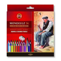 koh i noor mondeluz creioane acuarela 36 buc ro khn3712036003kz