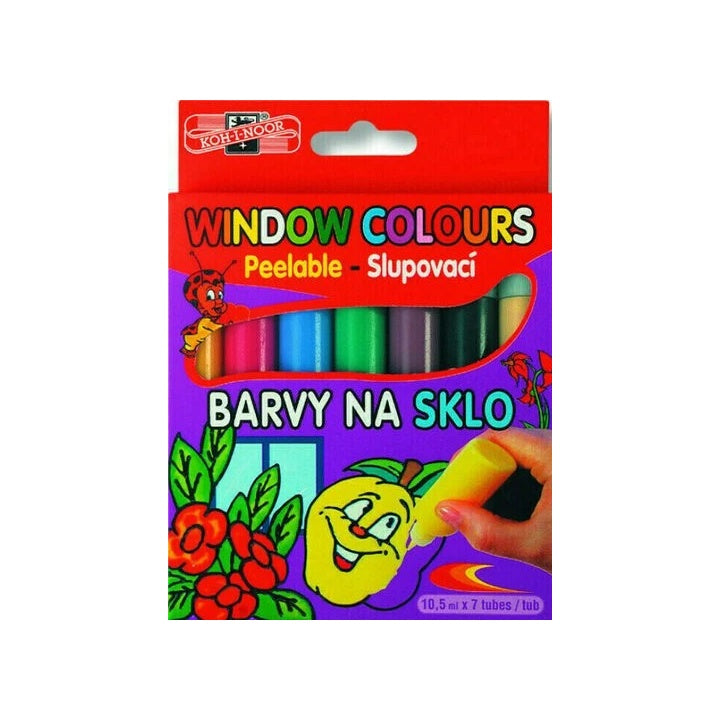 koh i noor set de vopsele pe sticla 7x10 ml ro khn9738007001kk