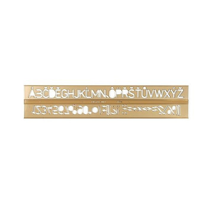 koh i noor stencil tehnic litere 20mm ro khn74801400000