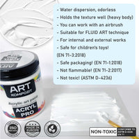 Vopsea acrilică fluorescentă ACRYL PRO ART Kompozit 430 ml