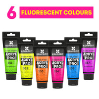 Vopsea acrilică fluorescentă ACRYL PRO ART Kompozit 75 ml