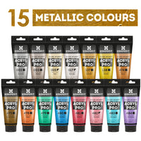 Vopsea acrilică metalică ACRYL PRO ART Kompozit 75 ml