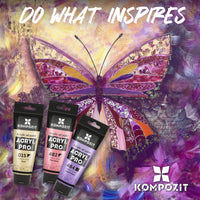 Vopsea acrilică metalică ACRYL PRO ART Kompozit 75 ml