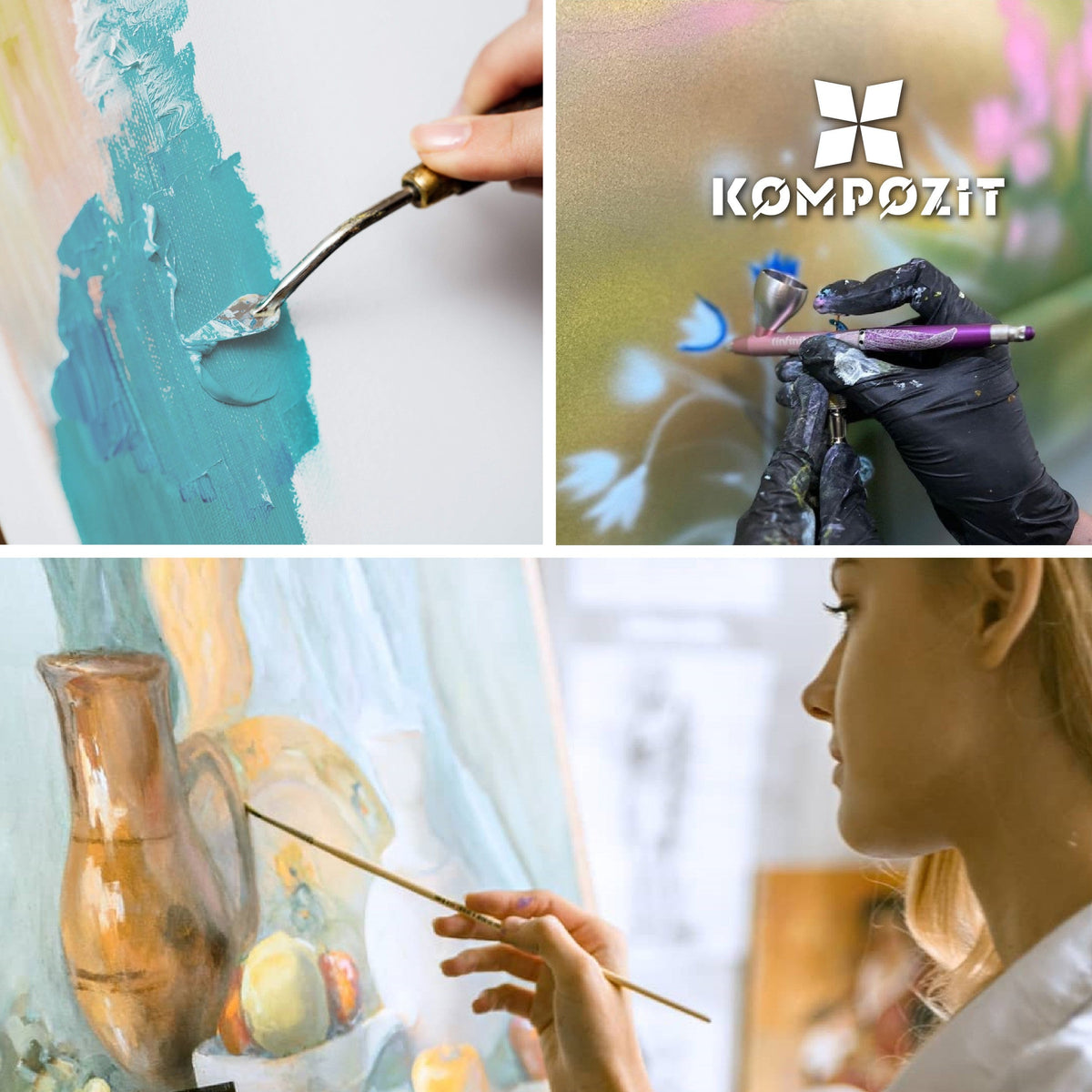 Vopsea acrilică Pastel ACRYL PRO ART Kompozit 75 ml