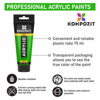 Vopsea acrilică STANDART Kompozit Metallic 75 ml