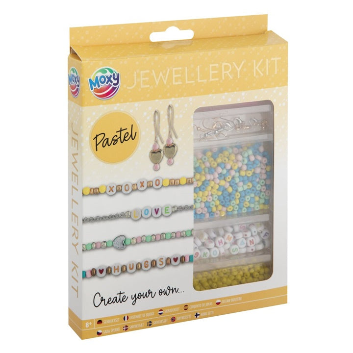 Kit creativ pentru realizarea bijuteriilor – pastel