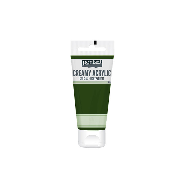 Culori acrilice cremoase, semi-lucioase-Pentart 60 ml