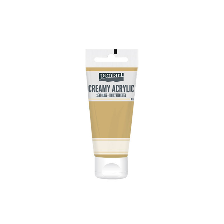 Culori acrilice cremoase, semi-lucioase-Pentart 60 ml
