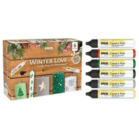 kreul set lumanari winter love 6 25 ml