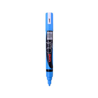 Marker cu cretă UNI POSCA PWE-5M 1.8 - 2.5 MM – albastru deschis