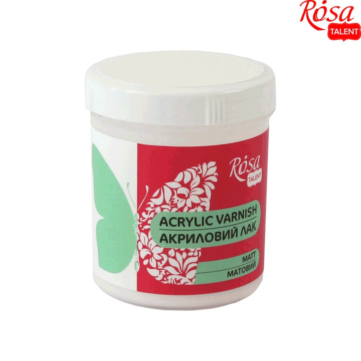 lac acrilic pentru decorațiuni rosa talent mat 100 ml