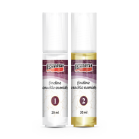 Lac de crăpare Pentart Fineline cu fisuri fine, bicomponent, set 2x 20 ml