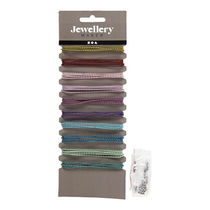 lanturi din margele colorate 10x80 cm mix de culori ro cch61505