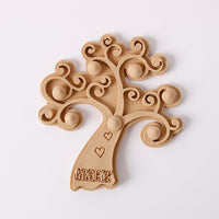 Lemn flexibil Pentart Copac 8 x 9 cm