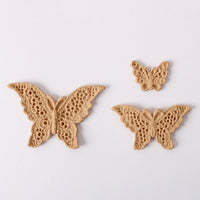 Lemn flexibil Pentart Fluture set 5 x 3 cm 3 buc