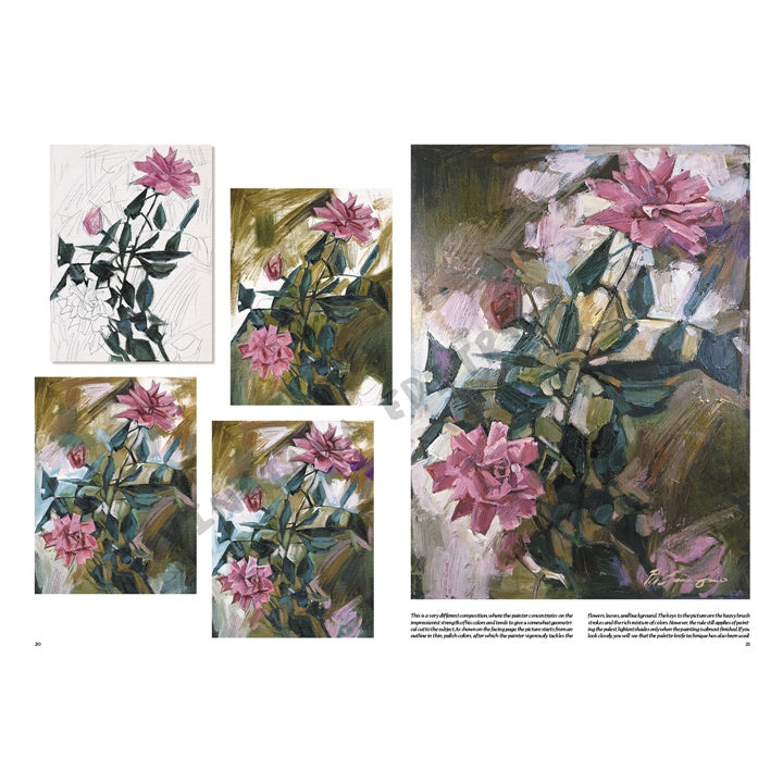 leonardo collection 21 flori carte de desen ro lnc888172020