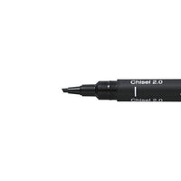 liner creativ negru uni pin cu varf taiat ro unip289ch