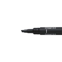 liner creativ negru uni pin cu varf taiat ro unip289ch