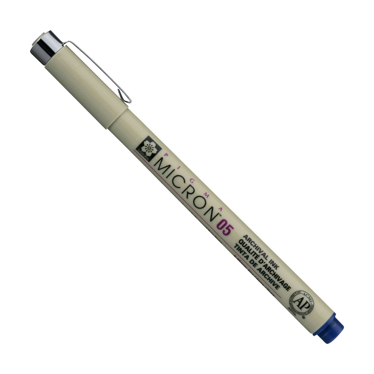 Liner tehnic SAKURA Pigma Micron albastru regal – 0,45 – 0,50 mm