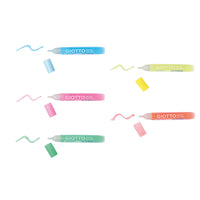 Lipici cu sclipici GIOTTO Glitter Glue culori neon 5 x 10 g