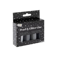 Lipici perlat și cu sclipici 4 x 20 ml