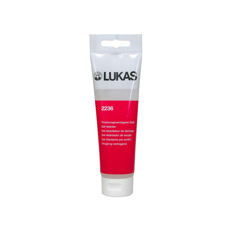 lukas medium gel pentru uscarea lenta de culori acrilice 125 ml ro lks22360012