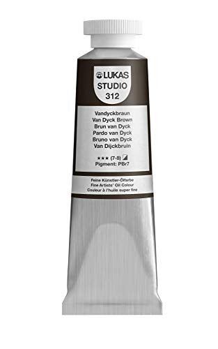 Culoare de ulei DALER ROWNEY Lukas Studio 37 ml – Van Dyck Brown
