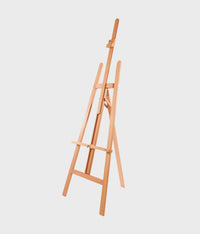 Șevalet de pictură MABEF Basic tip A din lemn de fag versiune economică
