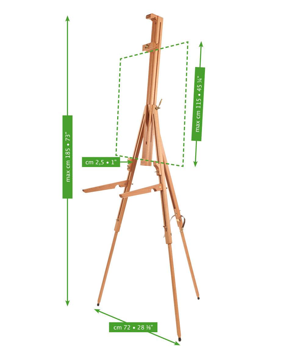 Șevalet de pictură de exterior pliabil Mabef Basic