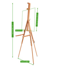 Șevalet de pictură de exterior pliabil Mabef Basic