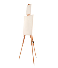 Șevalet de pictură pentru plein air MABEF, pliabil, din lemn de fag
