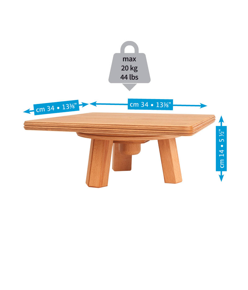 Șevalet de masă pentru sculptură MABEF 34 × 34 cm