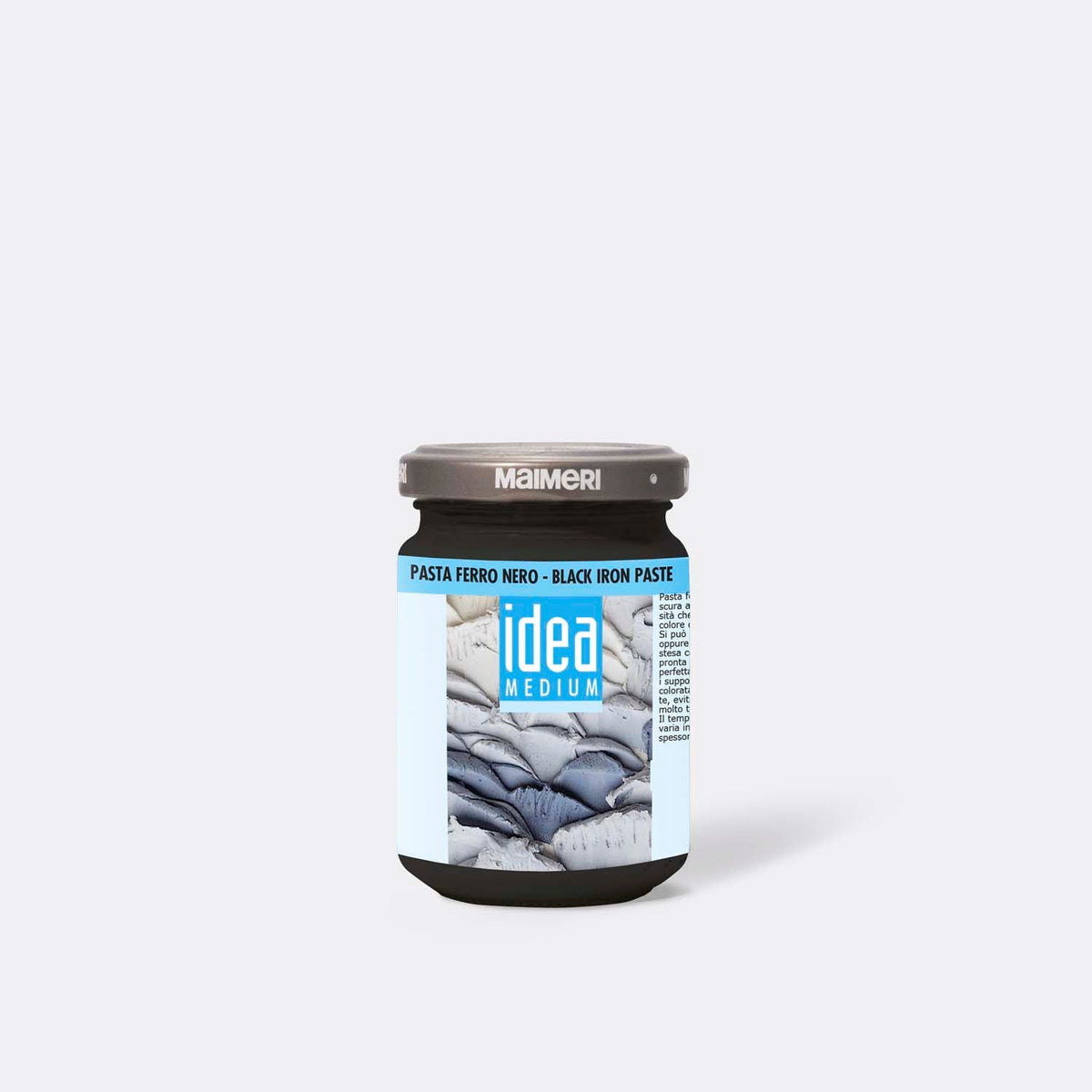 Pastă acrilică neagră Maimeri Black Iron Paste 125 ml