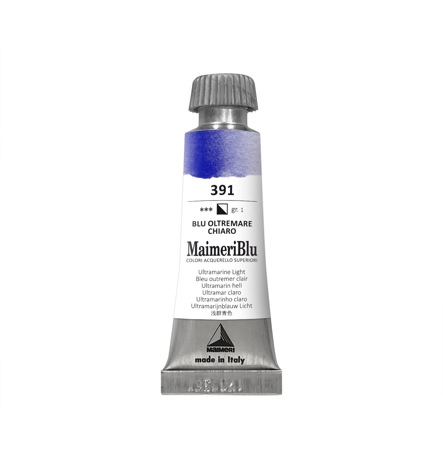 Culoare acuarelă profesională MAIMERI Maimeri Blu 12 ml – Ultramarin Deschis