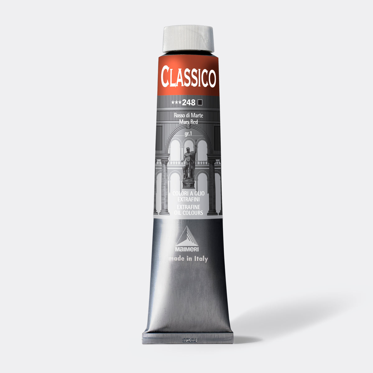 Culoare ulei fină Maimeri Classico 200 ml – Roșu Mars