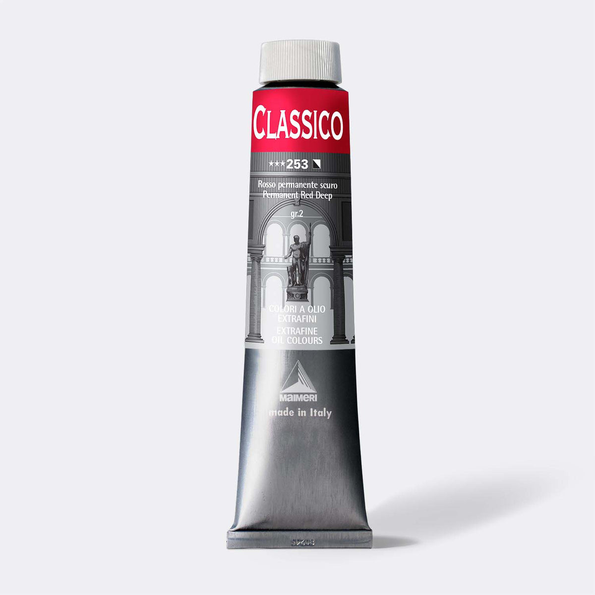 Culoare ulei fină Maimeri Classico 200 ml – Roșu Permanent Închis