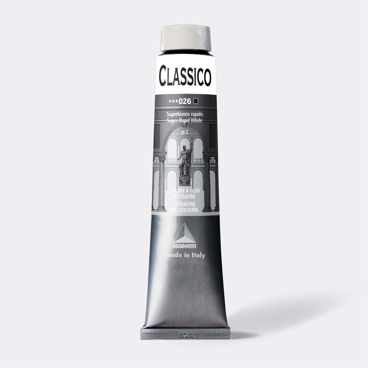 Culoare ulei fină Maimeri Classico 200 ml – Alb Super Rapid