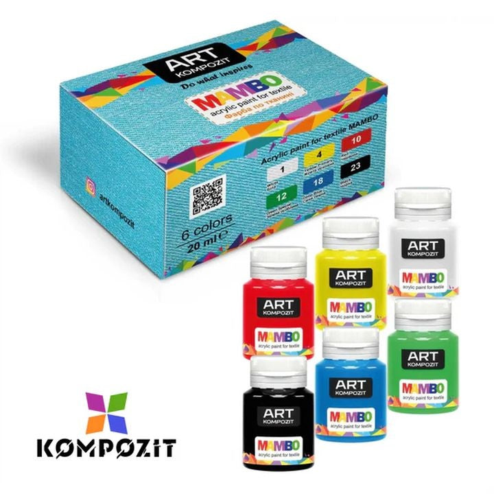 mambo set kompozit de culori pentru textile si piele ro kztmmb6x20