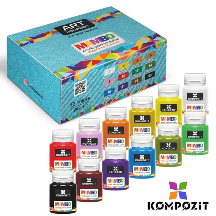 mambo set kompozit de vopsele pentru textile si piele ro kztmmb12x20