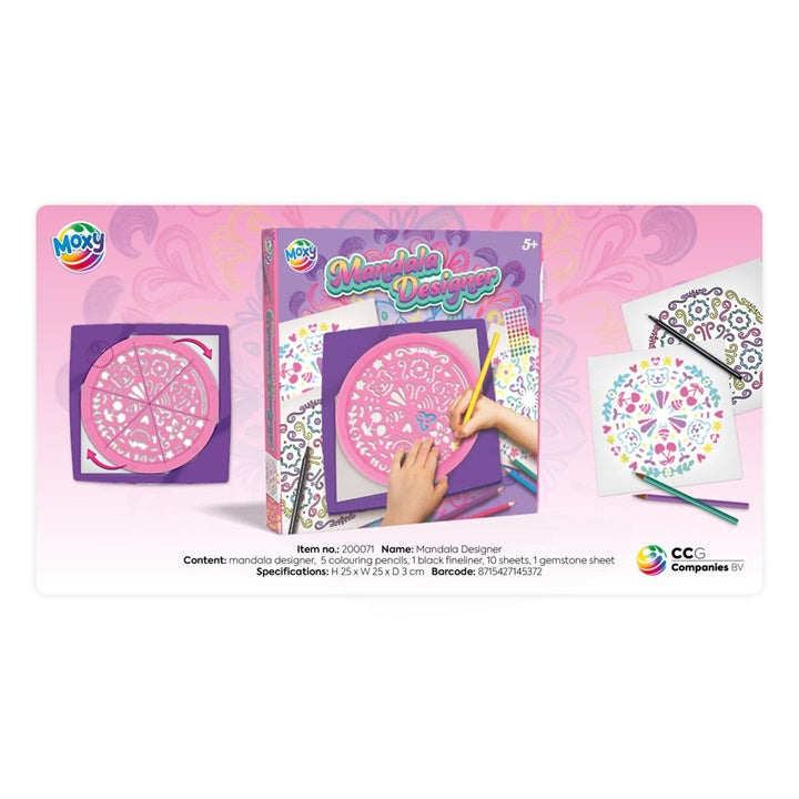 mandala designer set 25x25 cm ro rms200071