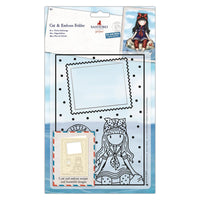 Mapă de embosat DOCRAFTS Santoro Gorjuss Pești 15 x 21 cm