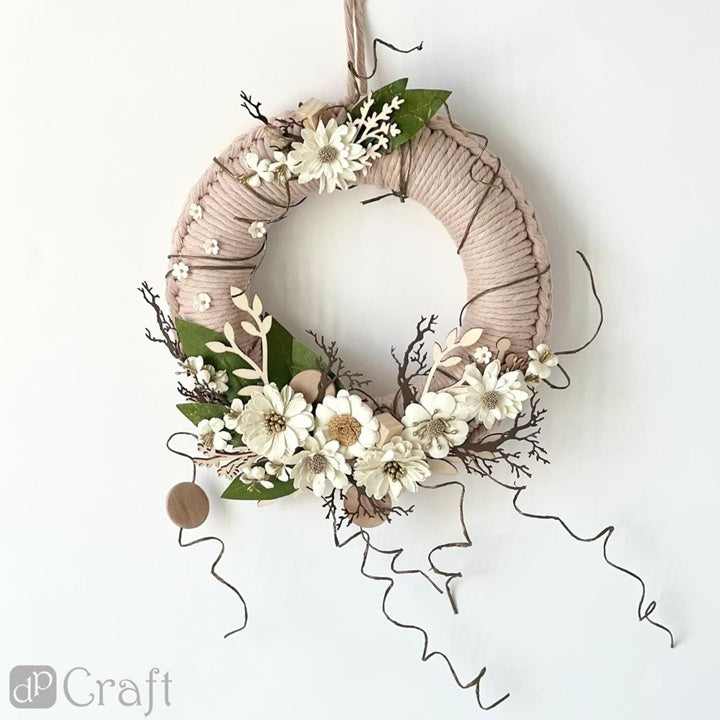 Mărgele din lemn - disc - 30 mm, 10 buc