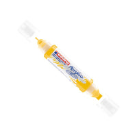 Marker acrilic 3D cu două fețe EDDING-5400 - Galben