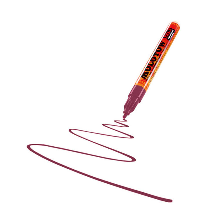marker acrilic molotow one4all 2mm ro mtw127hs
