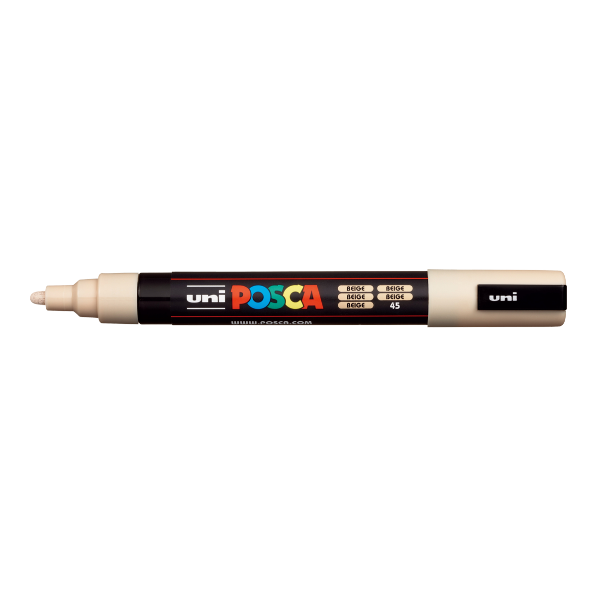 Marker acrilic Posca PC-5M, 1,8 – 2,5 mm, bej (45)
